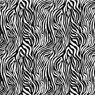 Vector animal print. Zebra ornament. Seamless pattern