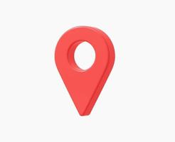 3d Realistic Location map pin gps pointer markers vector illustration.