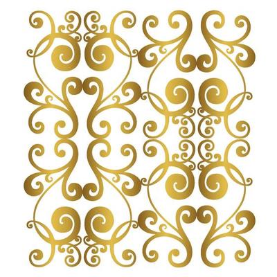 Vector damask vintage baroque scroll ornament swirl. Victorian monogram heraldic shield swirl. Retro floral leaf pattern border foliage antique  acanthus calligraphy engraved tattoo.Tile decor element