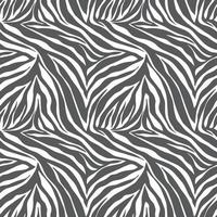 Vector animal print. Zebra ornament. Seamless pattern