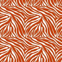 Vector animal print. Zebra ornament. Seamless pattern