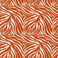 Vector animal print. Zebra ornament. Seamless pattern