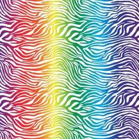 Vector animal print. Zebra ornament. Seamless pattern