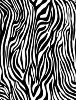 Vector animal print. Zebra ornament. Seamless pattern