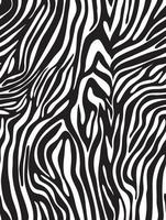 Vector animal print. Zebra ornament. Seamless pattern