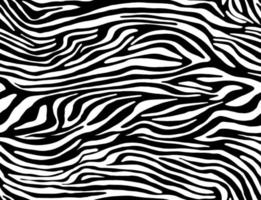 Vector animal print. Zebra ornament. Seamless pattern