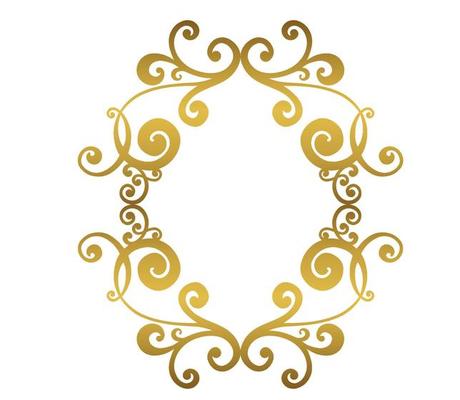 Vector damask vintage baroque scroll ornament swirl. Victorian monogram heraldic shield swirl.Retro floral leaf pattern border foliage antique  acanthus calligraphy engraved tattoo. Tile decor element