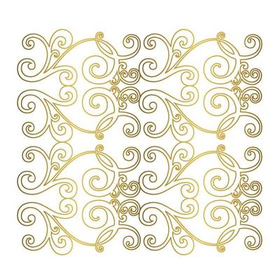 Vector damask vintage baroque scroll ornament swirl. Victorian monogram heraldic shield swirl. Retro floral leaf pattern border foliage antique  acanthus calligraphy engraved tattoo.Tile decor element