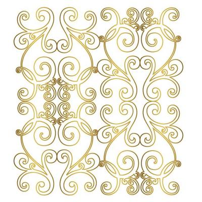 Vector damask vintage baroque scroll ornament swirl. Victorian monogram heraldic shield swirl. Retro floral leaf pattern border foliage antique  acanthus calligraphy engraved tattoo.Tile decor element