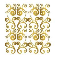 Vector damask vintage baroque scroll ornament swirl. Victorian monogram heraldic shield swirl. Retro floral leaf pattern border foliage antique  acanthus calligraphy engraved tattoo.Tile decor element