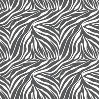 Vector animal print. Zebra ornament. Seamless pattern