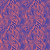 Vector animal print. Zebra ornament. Seamless pattern