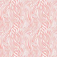 Vector animal print. Zebra ornament. Seamless pattern