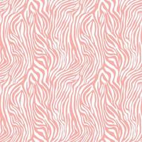 Vector animal print. Zebra ornament. Seamless pattern