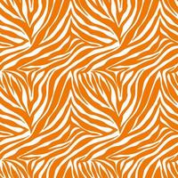 Vector animal print. Zebra ornament. Seamless pattern