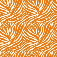 Vector animal print. Zebra ornament. Seamless pattern