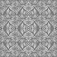 Vector animal print. Zebra ornament. Seamless pattern