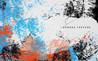 Abstract grunge texture multicolor background vector