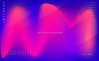 Abstract gradient blue and magenta background vector