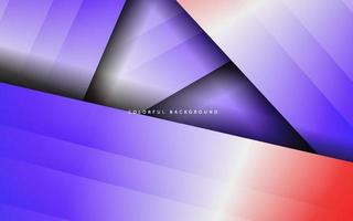 Abstract geometric multicolor background vector