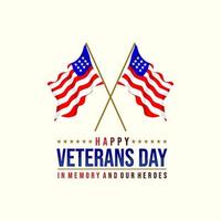 Veterans day. International celebration day vector template. Festival worldwide illustration. Fit for banner, cover, background, backdrop, poster. Vector Eps 10.
