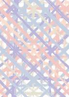 abstract brushed line cross pastels color background vector