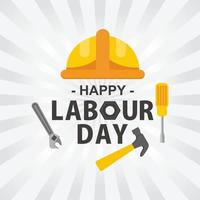 Labour Day illustration vector background.