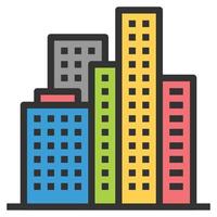 URBAN Icon Vector Symbol  Simple Design For Using In Graphics Web Report Logo Infographics