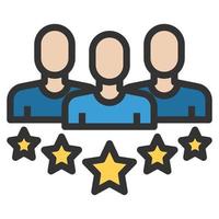 client Icon vector illustration , business