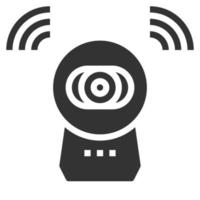 Home Electronics Devices Icon Vector , iP CAMERA