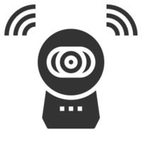 Home Electronics Devices Icon Vector , iP CAMERA