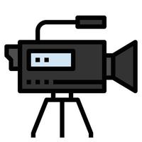 Home Electronics Devices Icon Vector , VIDEO CAMERA