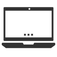 Home Electronics Devices Icon Vector , LAPTOP