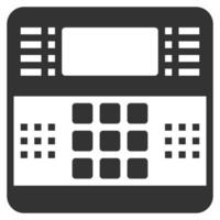 Home Electronics Devices Icon Vector , BURGLAR ALARM