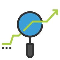 analysis Icon vector illustration , business