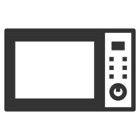 Home Electronics Devices Icon Vector , MICROWAVE