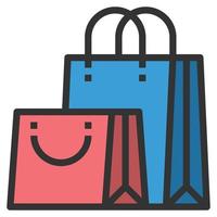 SHOPPING Icon Vector Symbol  Simple Design For Using In Graphics Web Report Logo Infographics