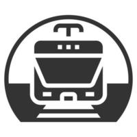 icono de metro símbolo vectorial diseño simple para usar en gráficos infografías de logotipos de informes web vector