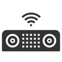 Home Electronics Devices Icon Vector , .SPEAKER BLUETOOTH