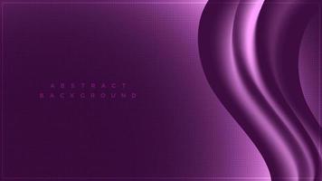 Modern abstract purple fluid background design vector