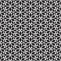 Seamless Floral Pattern Vector Ornament Background
