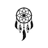 dream catcher logo icon design template vector