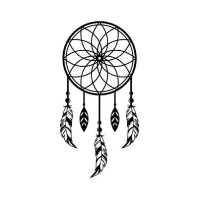 Dreamcatcher icon simple vector. Dream catcher 15205240 Vector Art