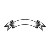 ribbon icon design vector