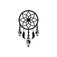 dream catcher logo icon design template vector