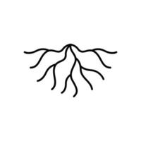 root  logo icon design vector