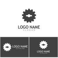 Gear Logo Template vector icon illustration design