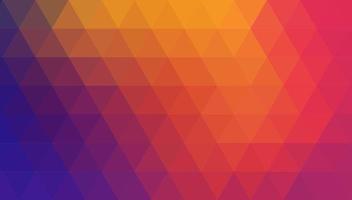 triangulation background banner template gradient vector