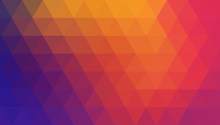 triangulation background banner template gradient