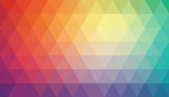 triangulation background banner template vector